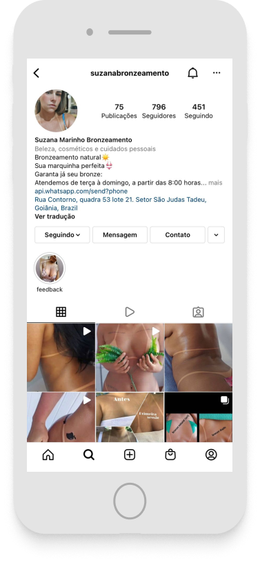 Siga-me no instagram